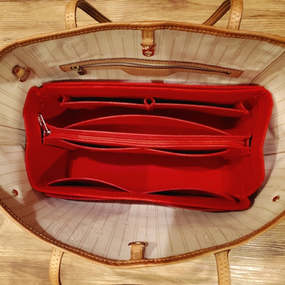 Bag organizer for LV Neverfull MM size